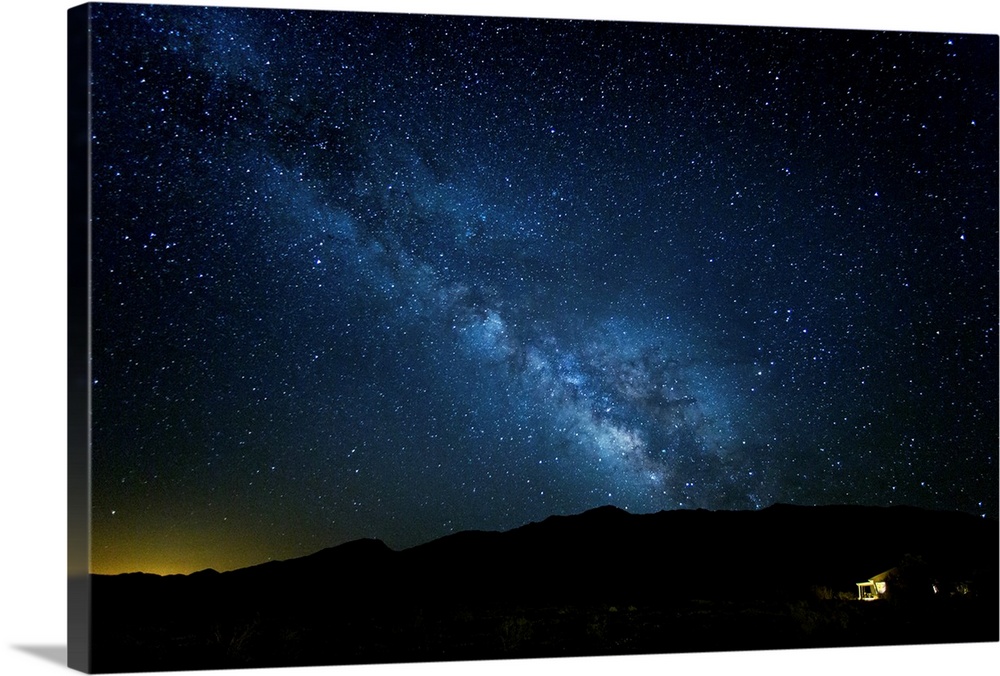 Milky Way galaxy at night in Death Valley National Park
