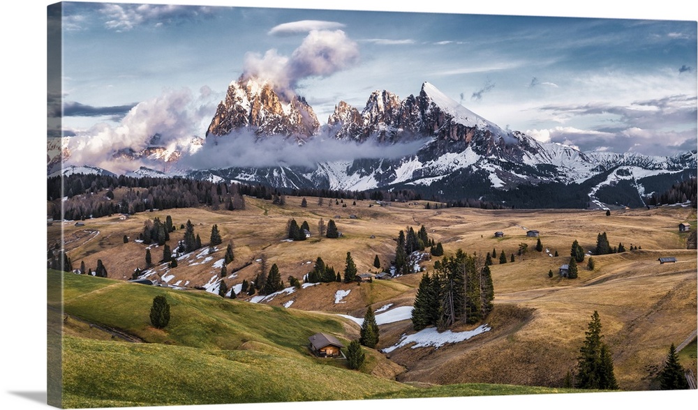 Panorama at Seiser Alm Dolomites, Italy 2