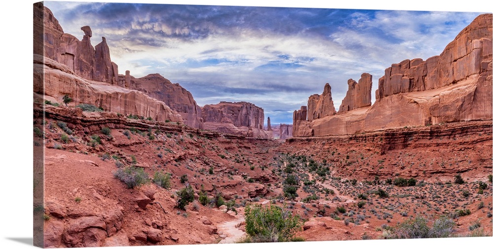 Park Avenue in Arches National Park