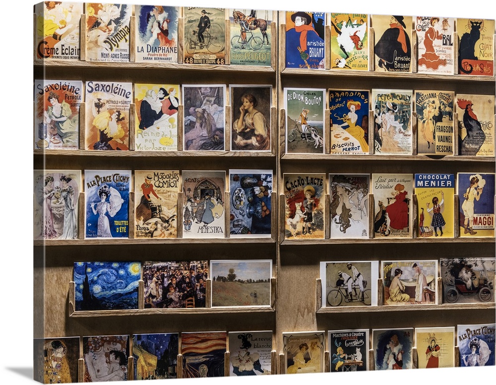 Postcards in Montmarte, Paris