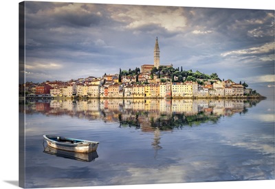 Rovinj, Croatia At Sunrise