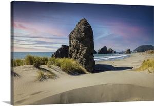 Seastacks And Sand Dunes On The Oregon Coast image thumbnail