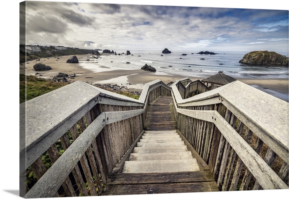 Stairway to Heaven in Bandon on the Oregon Coast.