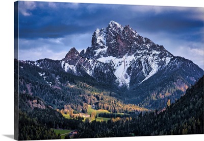 Sunset On The Dolomites Of Italy