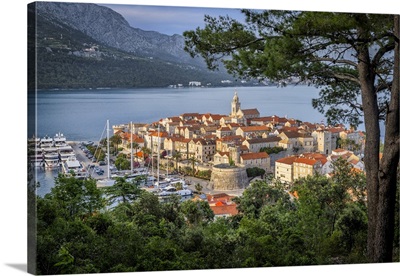 Sunset Over Korcula, Croatia