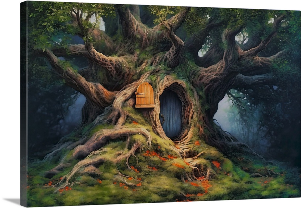 The hobbit house.