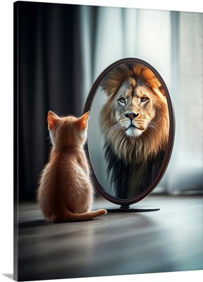 The Kitty And The Lion