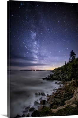 The Milky Way Over Acadia National Park