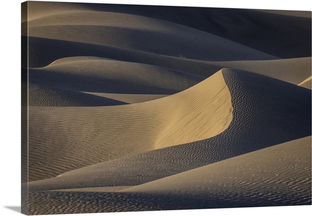 The Milky Way over the mesquite sand dunes in Death Valley