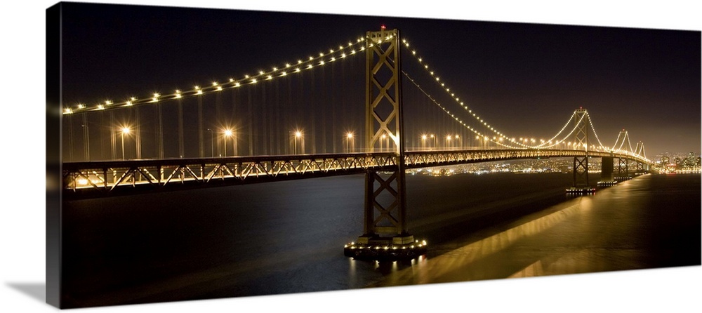 The Oakland Bay Bridge and San Francisco skyline