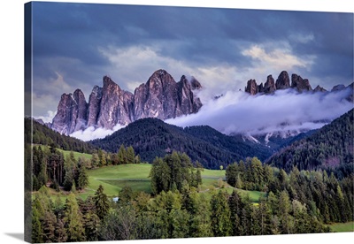 Val Di Funes In The Dolomites