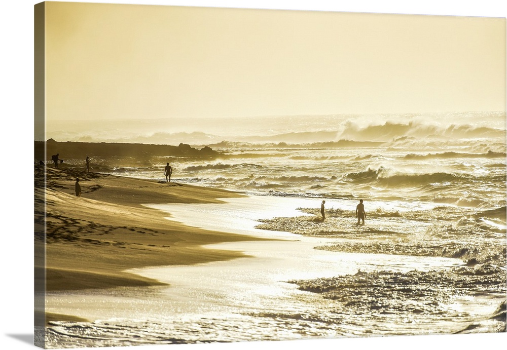 A Beautiful Sunny Afternoon On Hawaii's North Shore