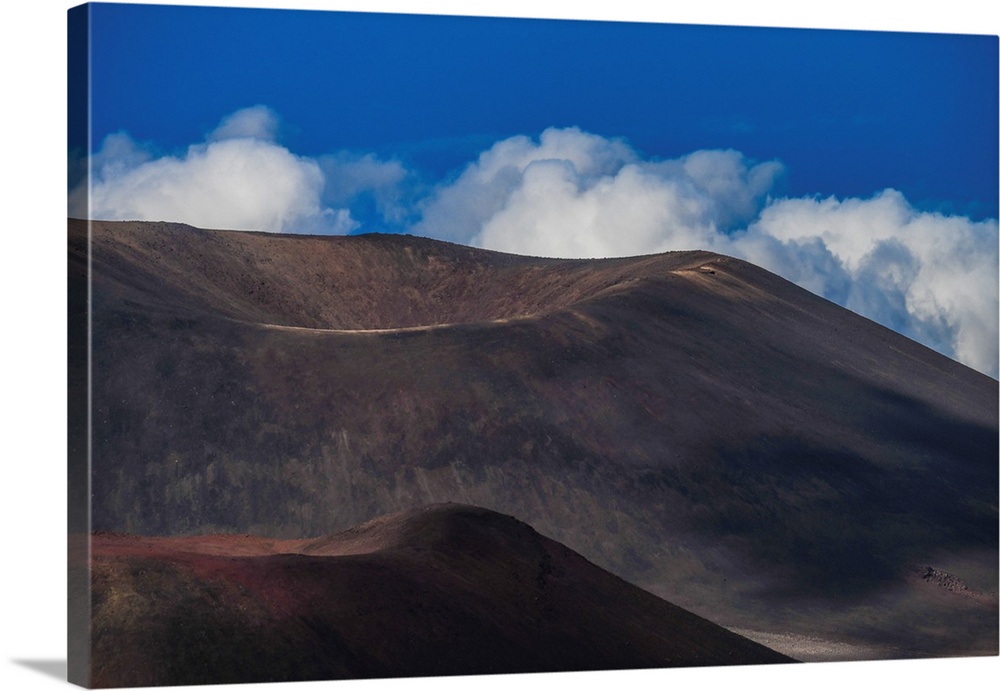 Big Island Hawaii. A volcano cone atop Hawaii's Mauna Kea.
