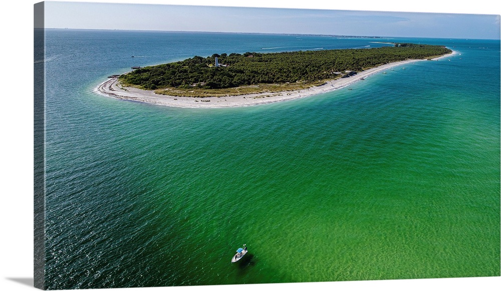 An Aerial View Of Tampa Bay While Fishing For Giant Tarpon