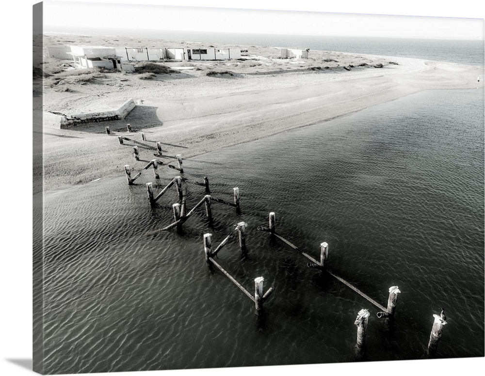 An Ancient Pier In Wild Mexico