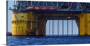 An Oil Rig Off The Coast Of Venice, Louisiana image thumbnail