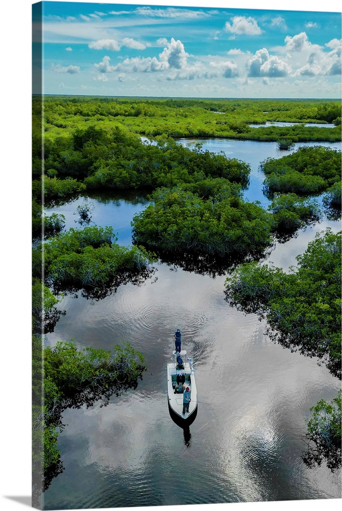 Fishing Deep In The Remote Florida Everglades