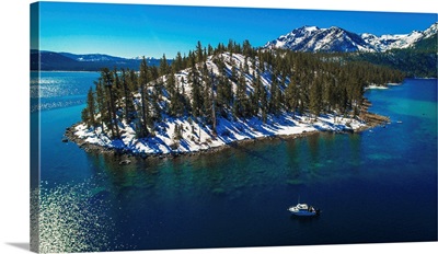 The legendary Double Down on Tahoe's eagle point