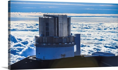 The Powerful Subaru Telescope, Perched High Atop Hawaii's Legendary Mauna Kea Volcano