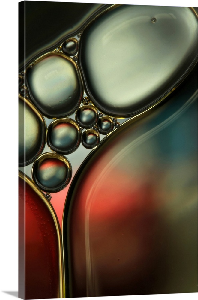 Oil and water abstract