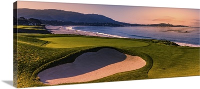 A View Of Pebble Beach Golf Course Monterey, California, USA