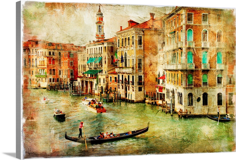 amazing Venice - artwork in painting style