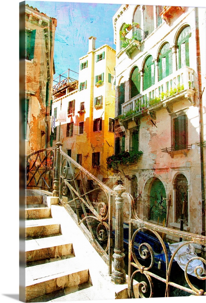 beautiful Venetian pictures - oil painting style