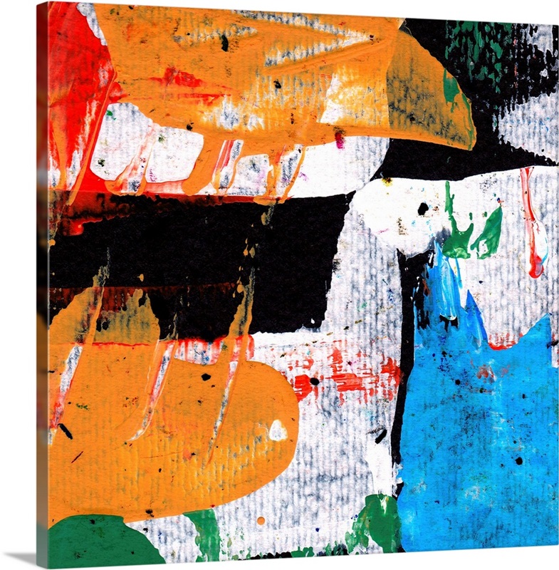 Brown and Black Abstract Great Big Canvas