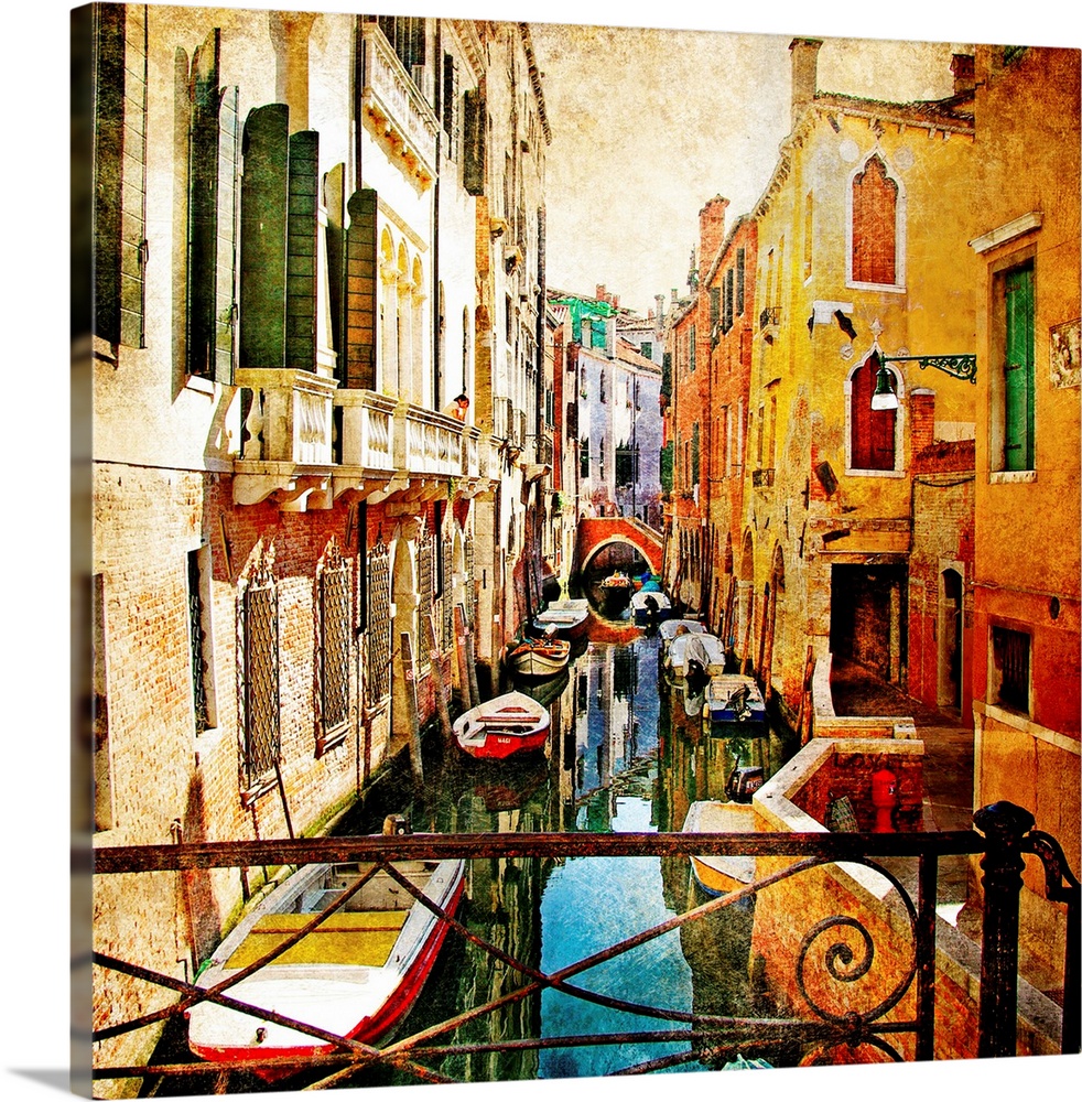 amazing Venice -artwork in painting style