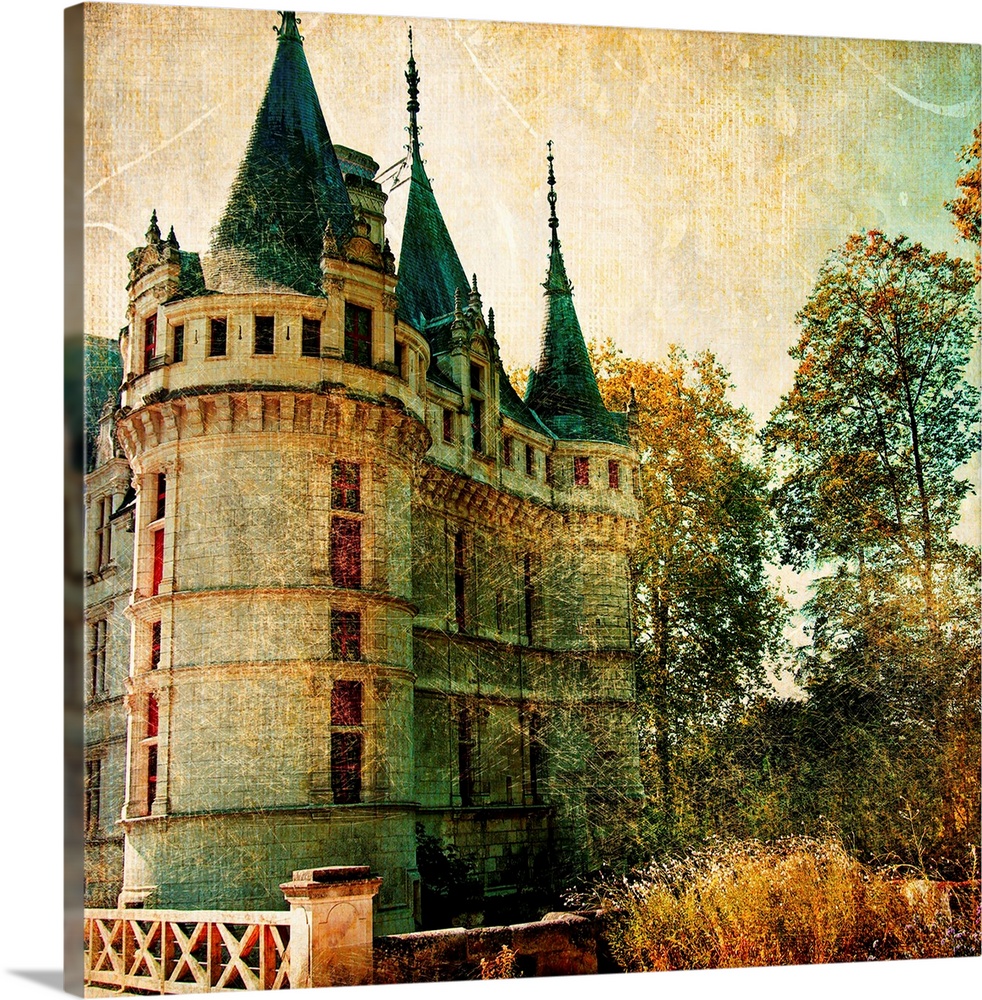 castles of France - vintage series