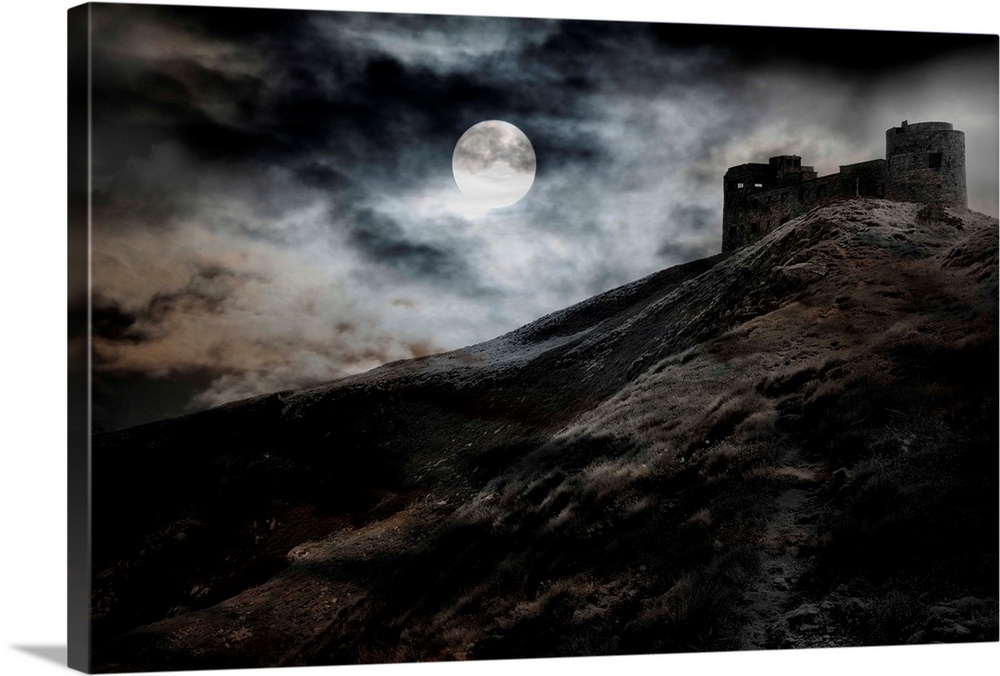 Night, Moon And Dark Fortress