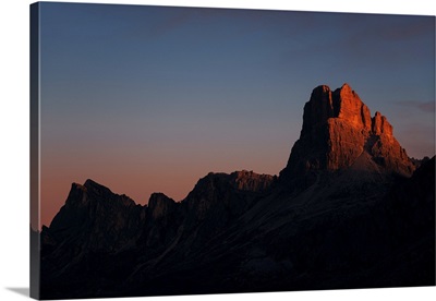 Dolomites At Sunrise In North Italy