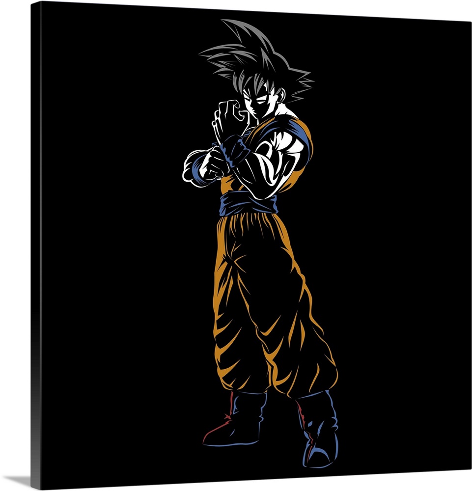 Originally an illustration. Goku, jump force.