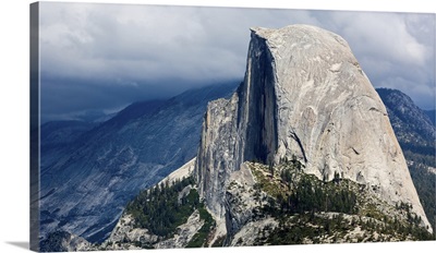 Half Dome In Yosemite National Park, California