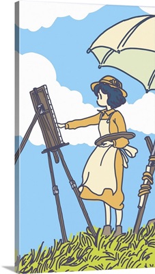 Illustration From The Wind Rises