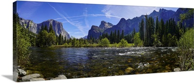 Panoramic View Of Yosemite National Park