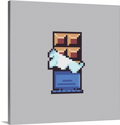 Pixel Chocolate Icon