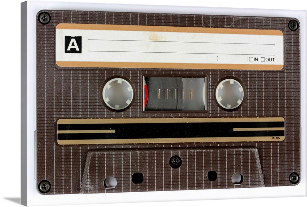 an old audio cassette