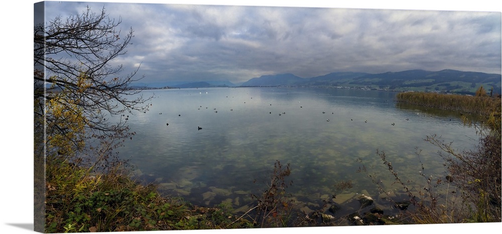 Stunning Landscapes Along The Shores Of The Upper Zurich Lake