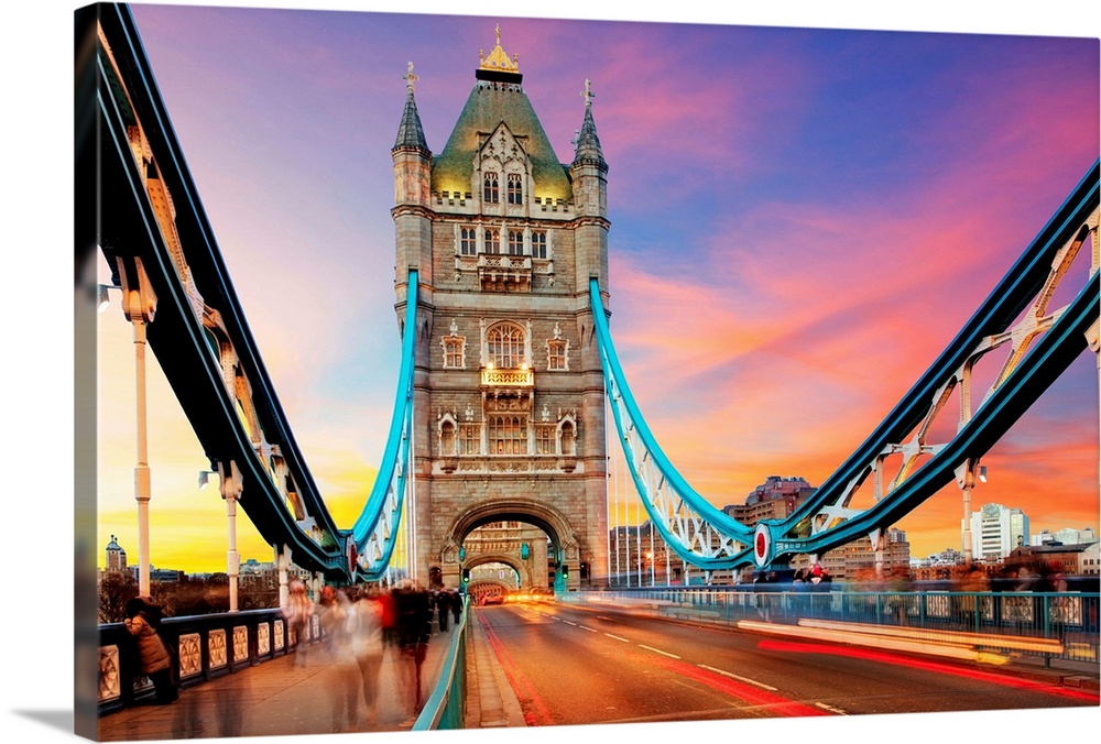 Tower bridge - London at sunset, UK
