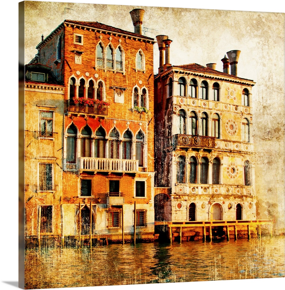 traditional venice - artwork in painting style