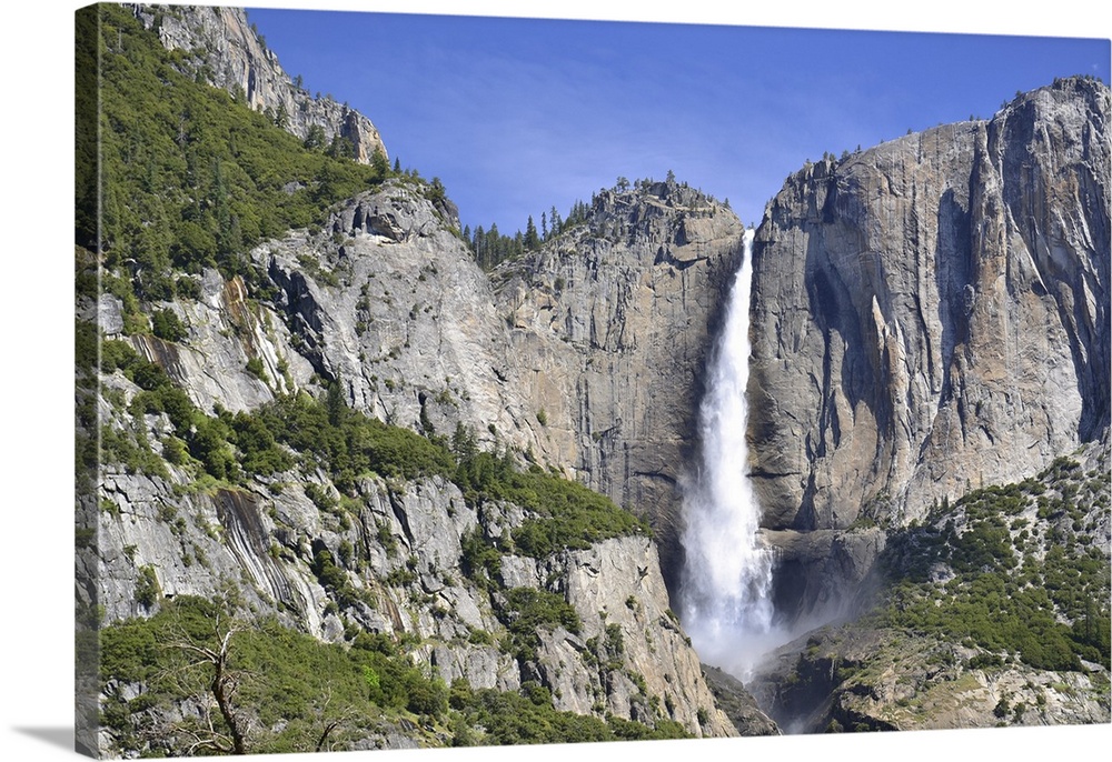 Yosemite Falls In Yosemite Valley, National Park