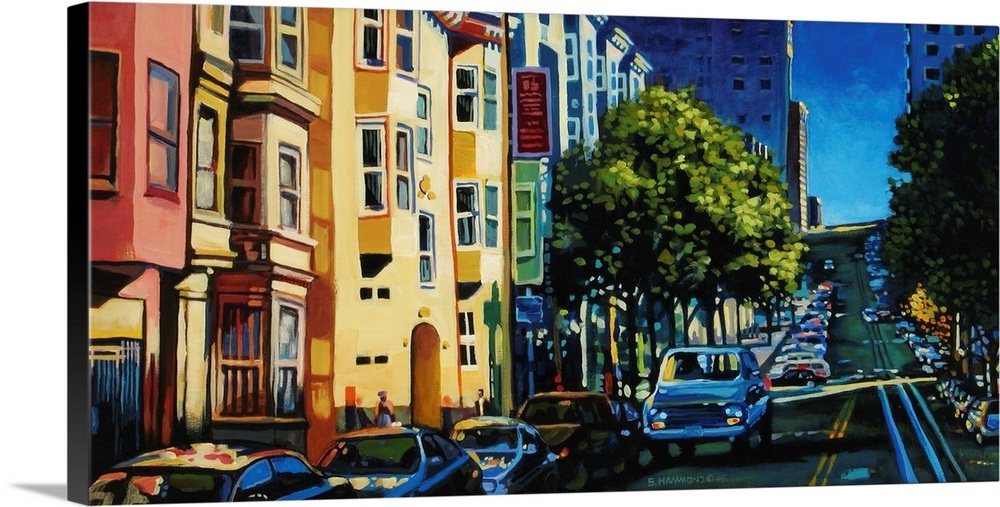 The Hills of San Francisco Wall Art, Canvas Prints, Framed Prints, Wall