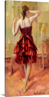 Girl in A Copper Dress I