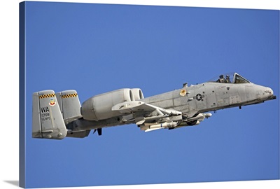 A-10 C Thunderbolt II flying over Nevada