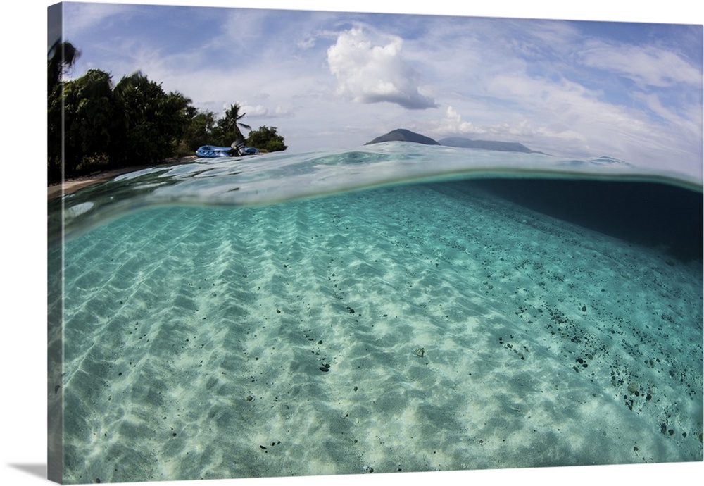 A beautiful beach near Alor in the Lesser Sunda Islands of Indonesia.