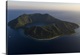 image thumbnail of A bird's eye view of the volcanic island of Satonda, Indonesia.