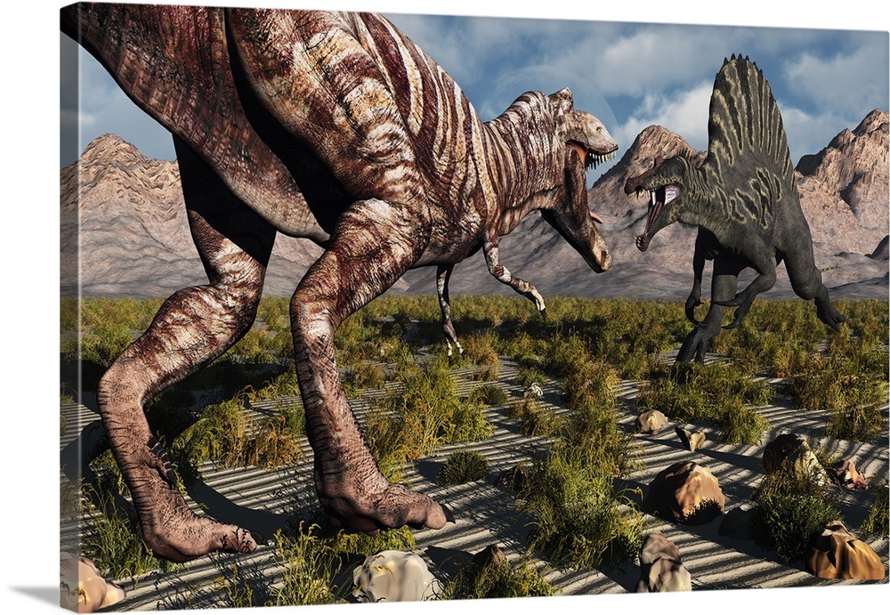 spinosaurus vs rexy