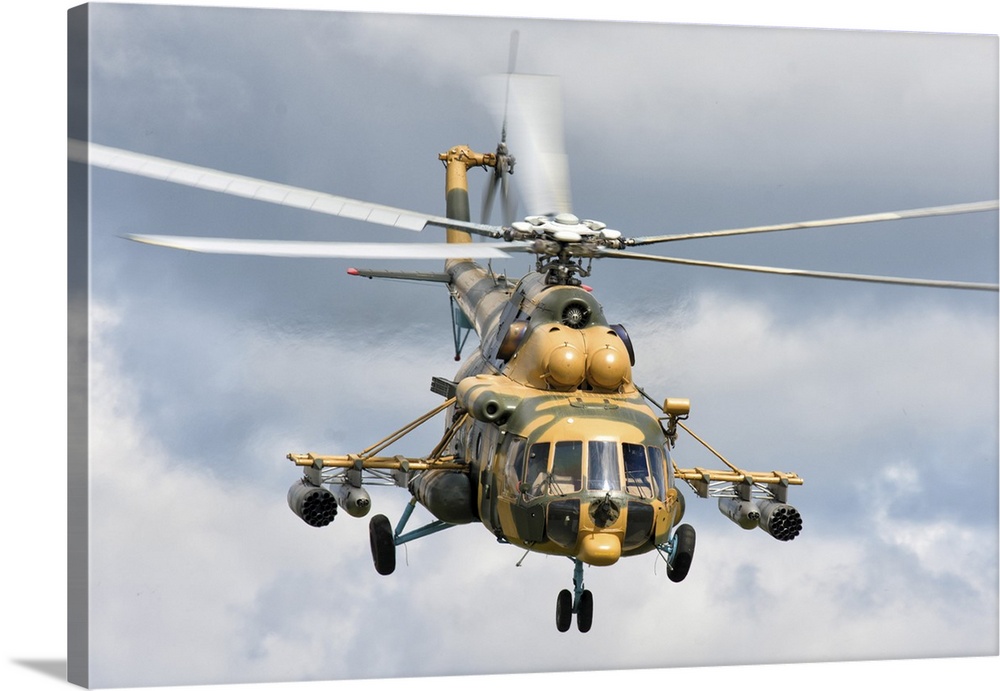 A Kazakhstan Air Defense Forces Mi-171Sh helicopter.