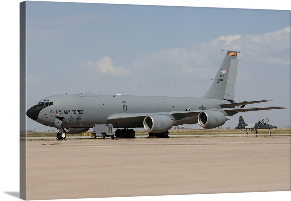 A KC-135R tanker at Altus Air Force Base, Oklahoma.